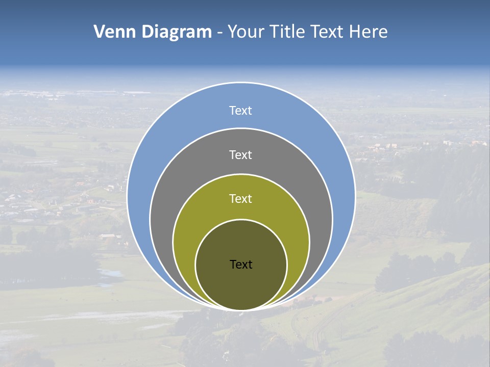 Green Holiday Suburb PowerPoint Template