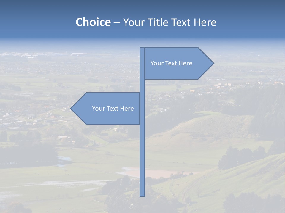 Green Holiday Suburb PowerPoint Template