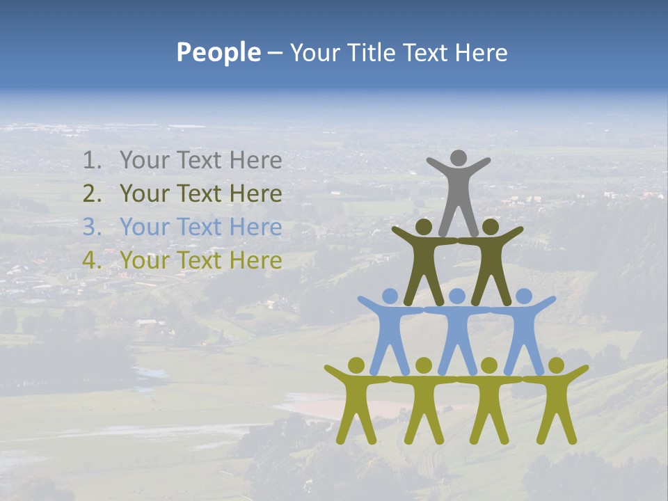 Green Holiday Suburb PowerPoint Template