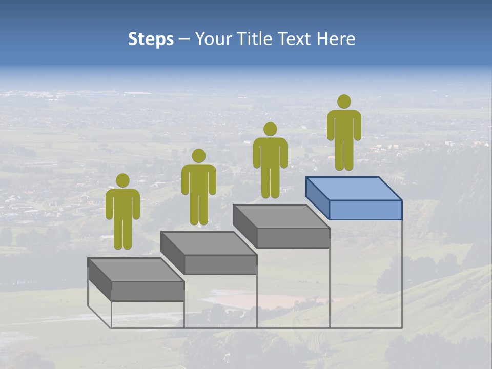 Green Holiday Suburb PowerPoint Template