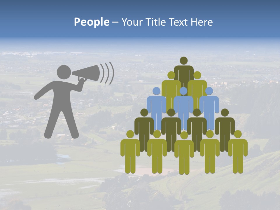 Green Holiday Suburb PowerPoint Template