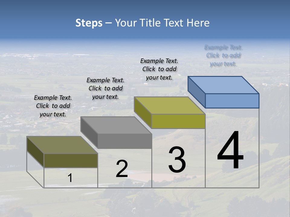 Green Holiday Suburb PowerPoint Template