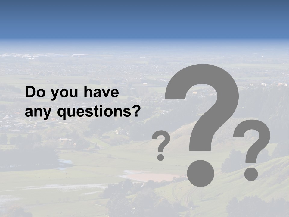 Green Holiday Suburb PowerPoint Template