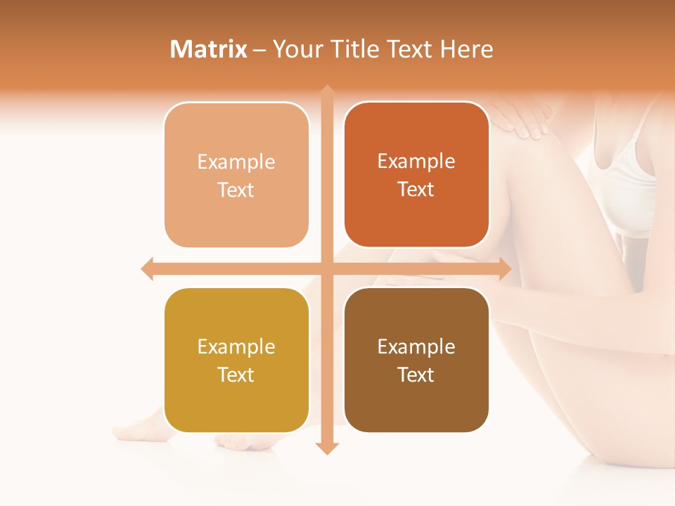 Isolated Knee Shoulders PowerPoint Template