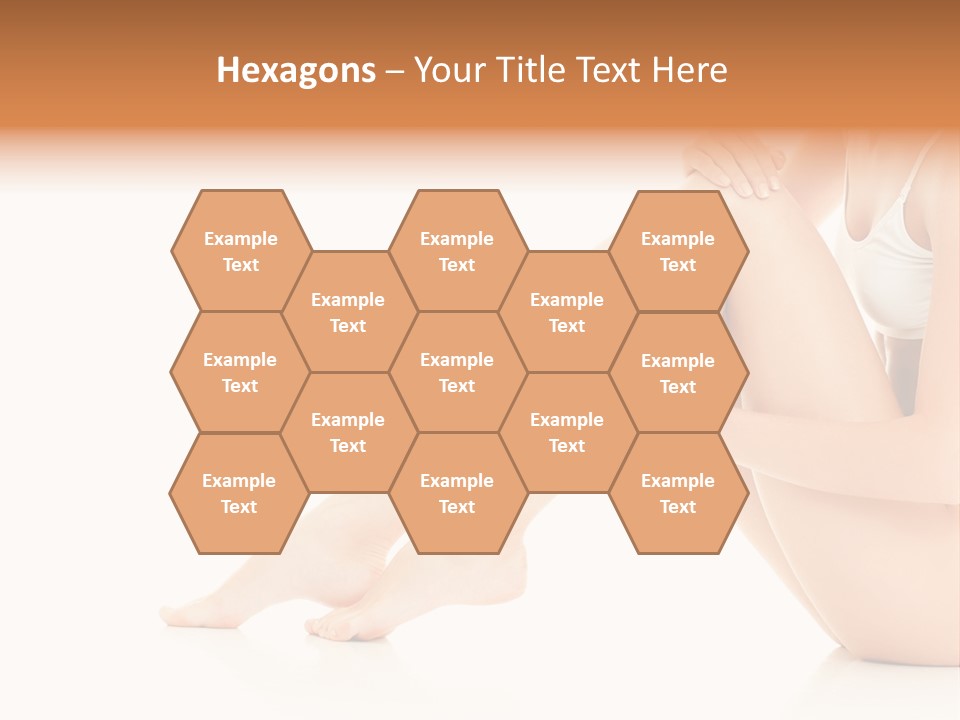 Isolated Knee Shoulders PowerPoint Template