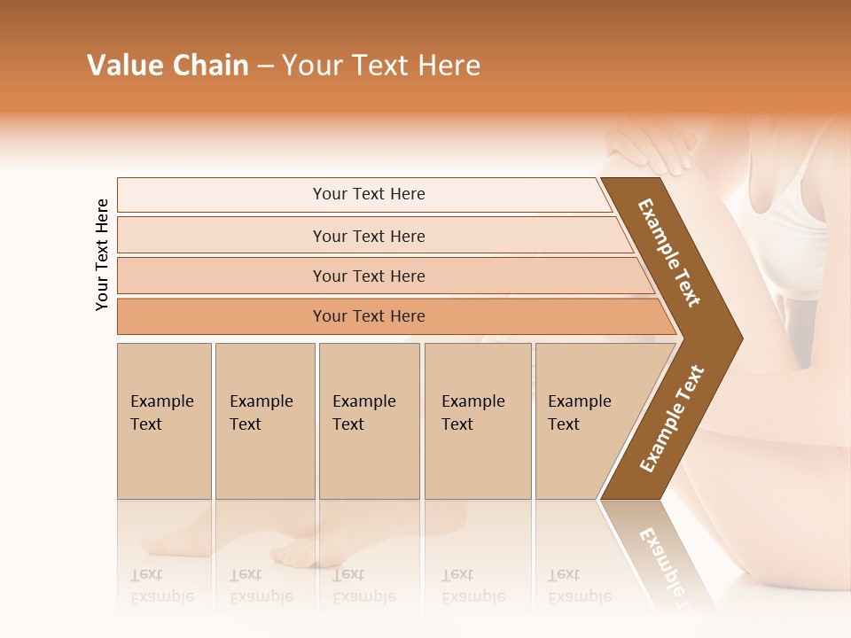 Isolated Knee Shoulders PowerPoint Template