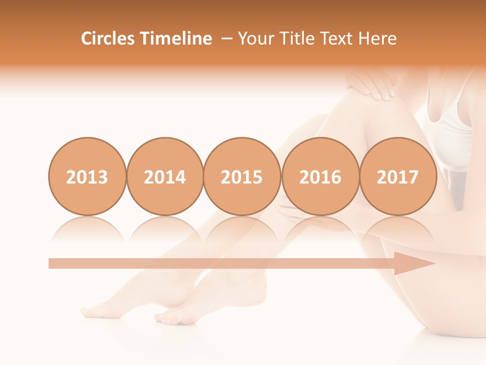 Isolated Knee Shoulders PowerPoint Template