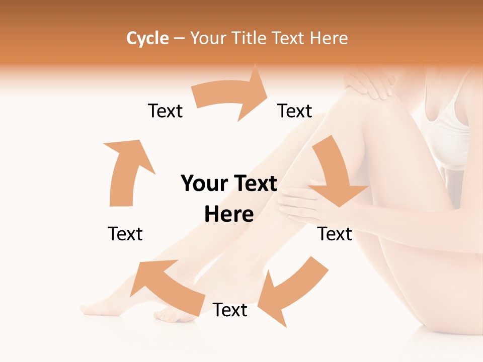 Isolated Knee Shoulders PowerPoint Template