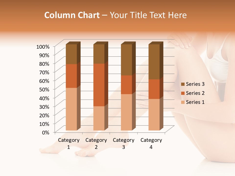 Isolated Knee Shoulders PowerPoint Template
