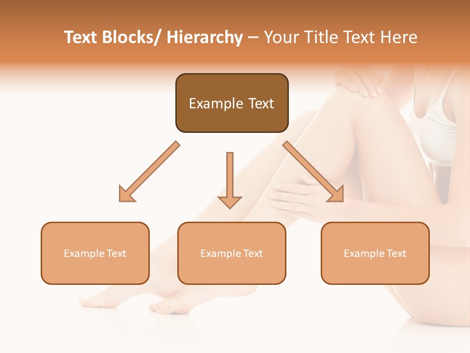 Isolated Knee Shoulders PowerPoint Template