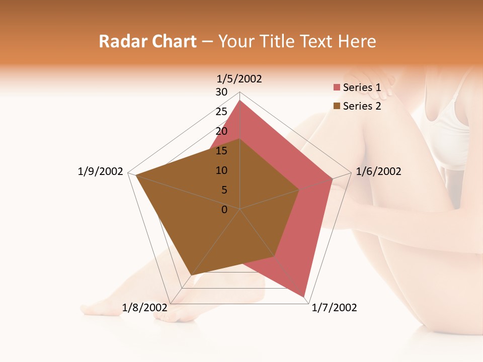 Isolated Knee Shoulders PowerPoint Template