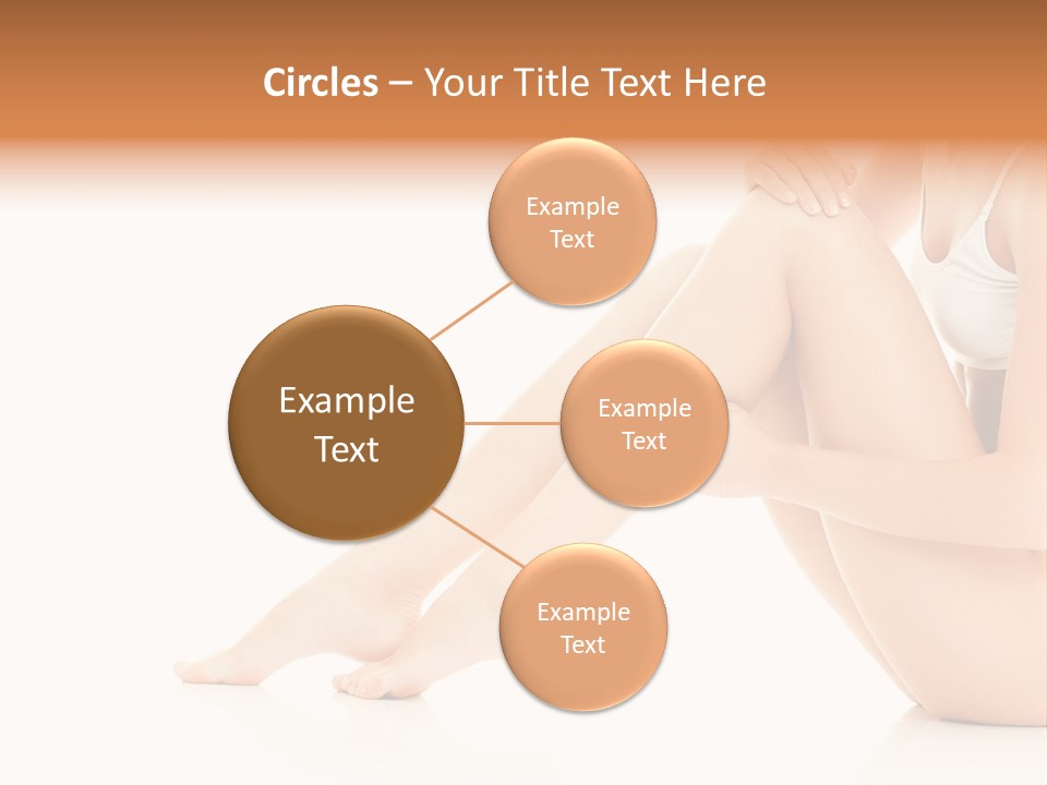 Isolated Knee Shoulders PowerPoint Template