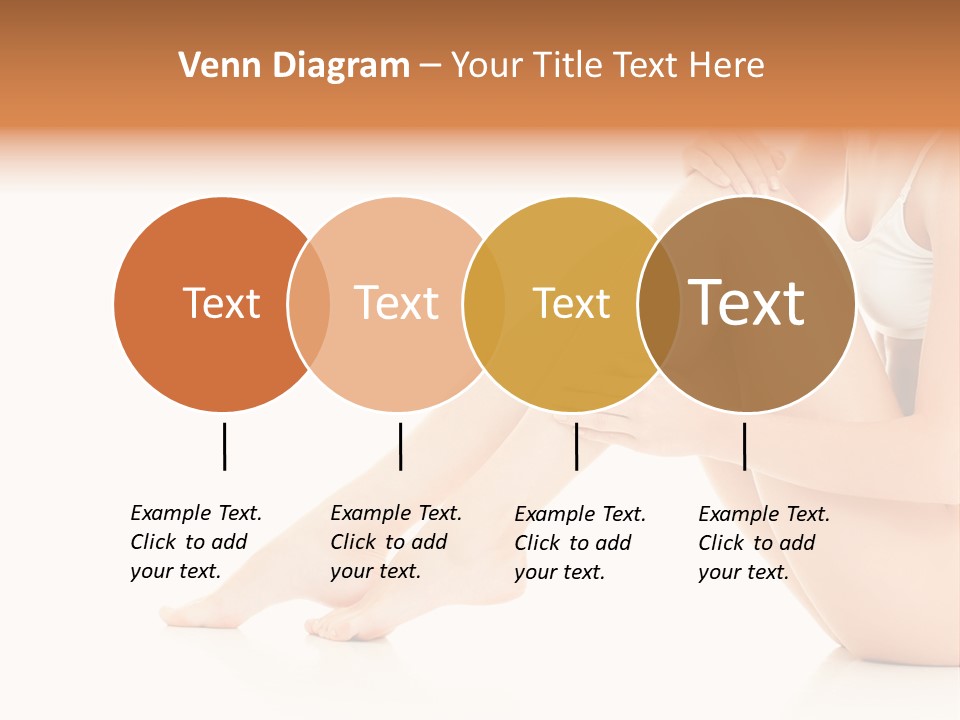 Isolated Knee Shoulders PowerPoint Template