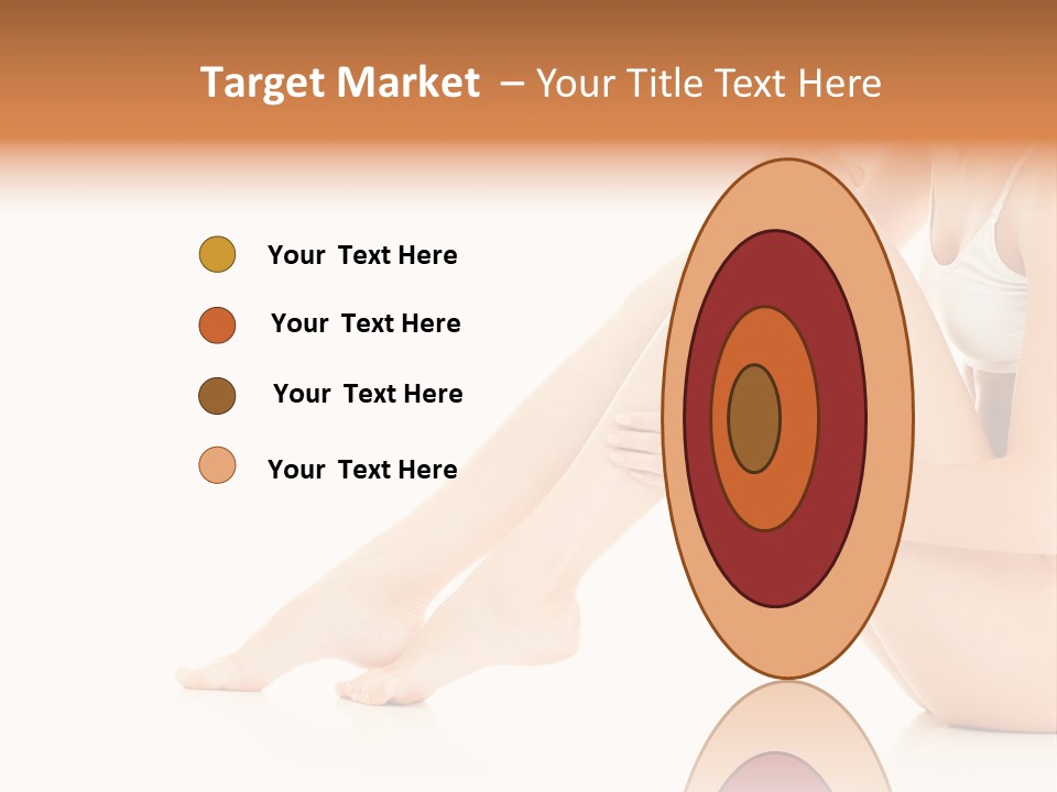 Isolated Knee Shoulders PowerPoint Template