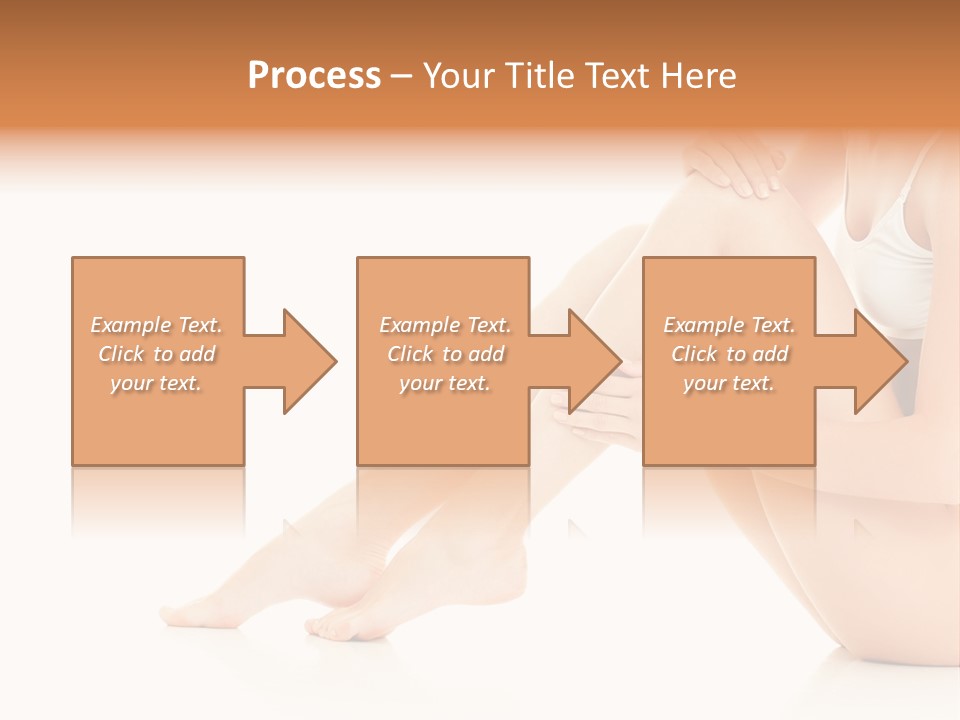 Isolated Knee Shoulders PowerPoint Template
