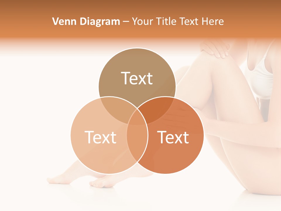 Isolated Knee Shoulders PowerPoint Template