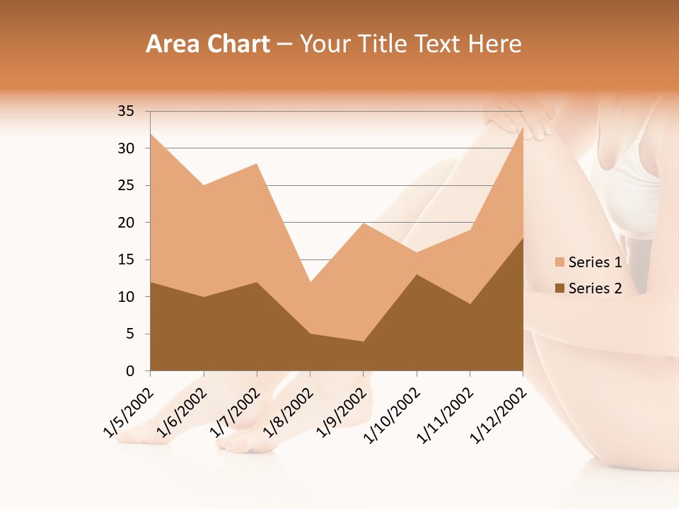Isolated Knee Shoulders PowerPoint Template
