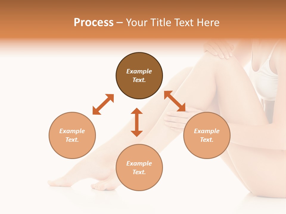 Isolated Knee Shoulders PowerPoint Template