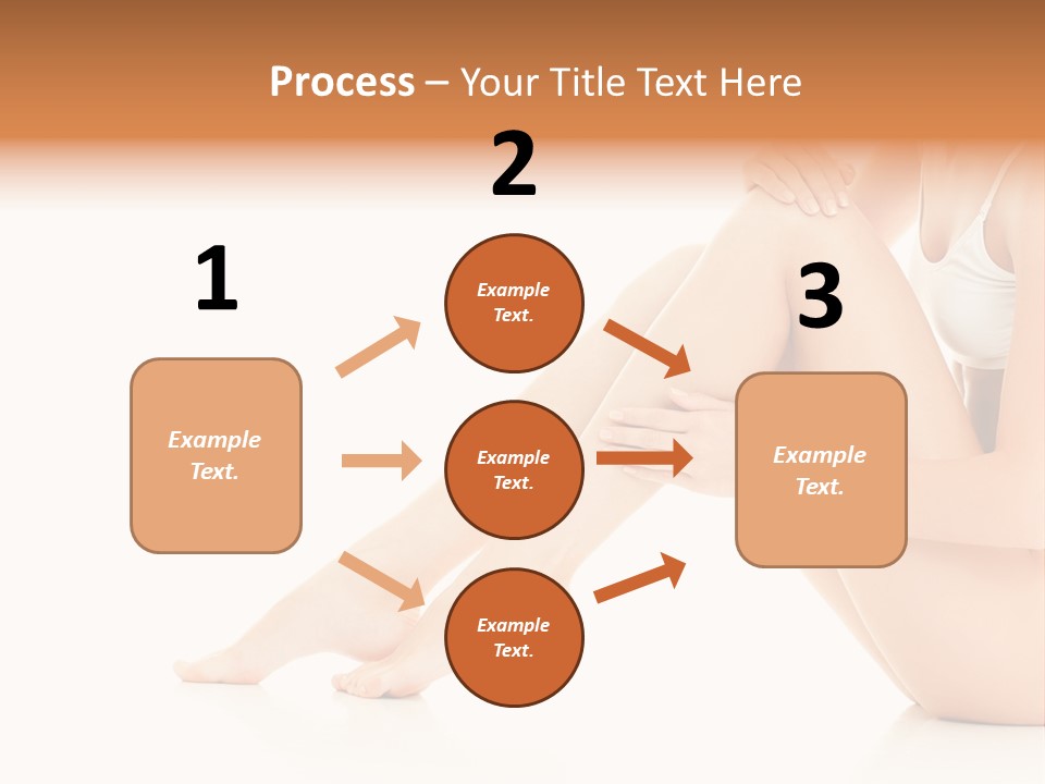 Isolated Knee Shoulders PowerPoint Template