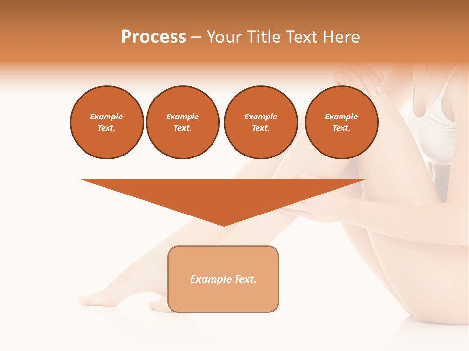 Isolated Knee Shoulders PowerPoint Template