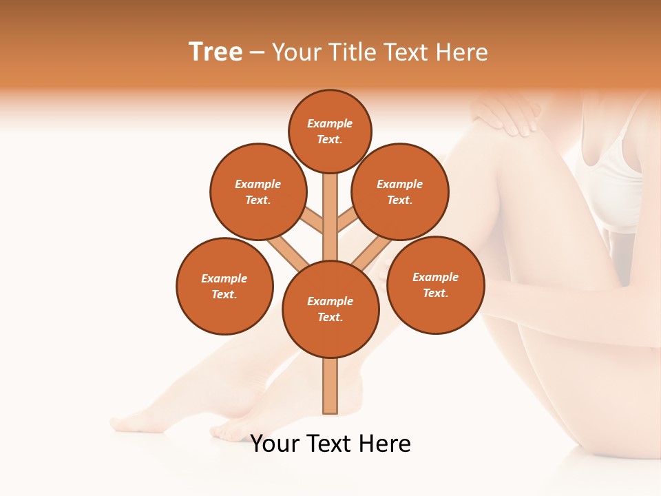 Isolated Knee Shoulders PowerPoint Template