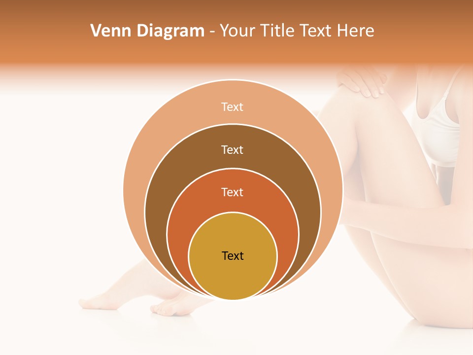 Isolated Knee Shoulders PowerPoint Template