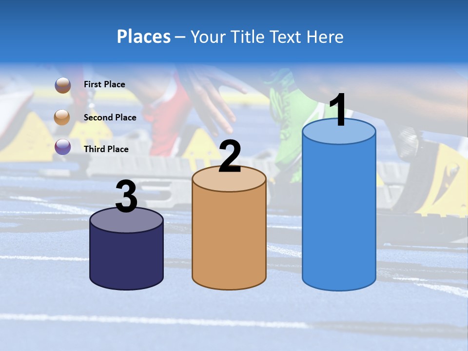 Athletic Sports Sporty Tartan PowerPoint Template