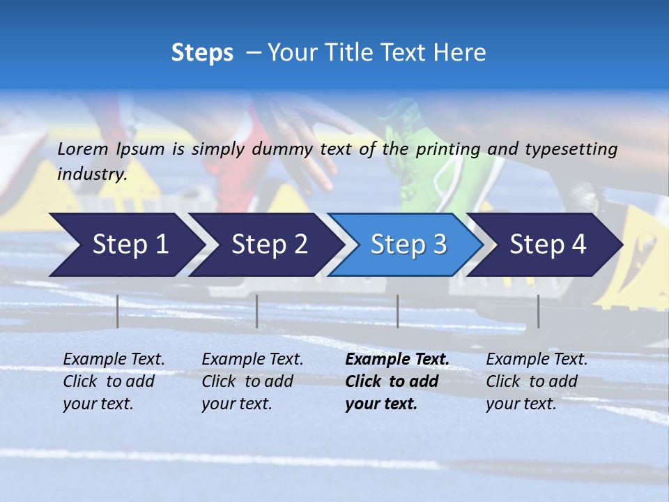 Athletic Sports Sporty Tartan PowerPoint Template