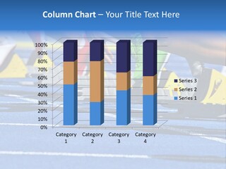 Athletic Sports Sporty Tartan PowerPoint Template