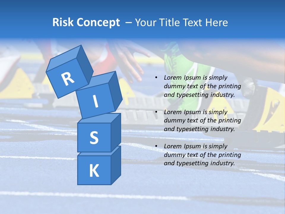 Athletic Sports Sporty Tartan PowerPoint Template