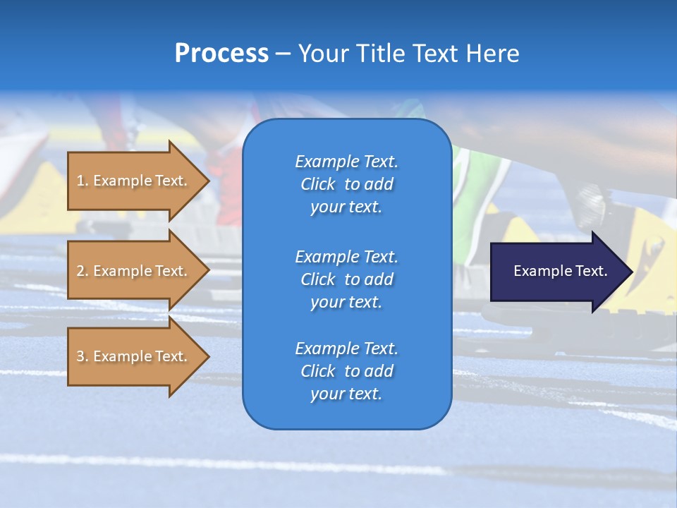 Athletic Sports Sporty Tartan PowerPoint Template