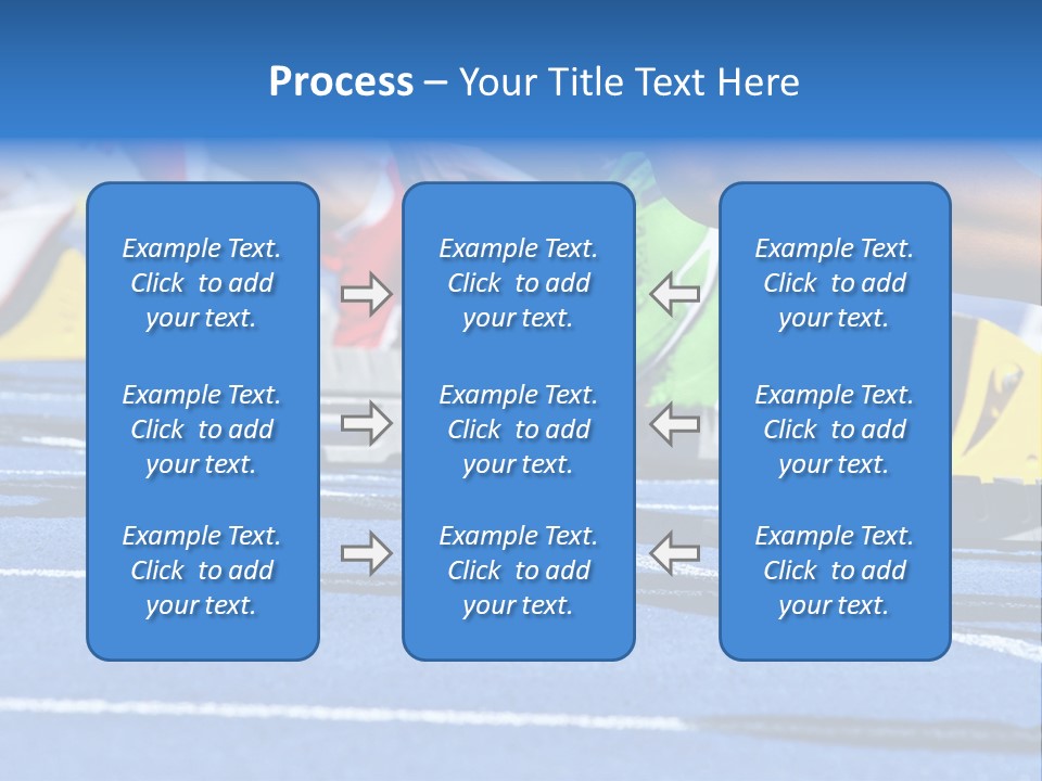 Athletic Sports Sporty Tartan PowerPoint Template