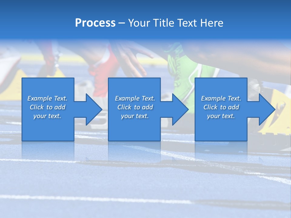 Athletic Sports Sporty Tartan PowerPoint Template