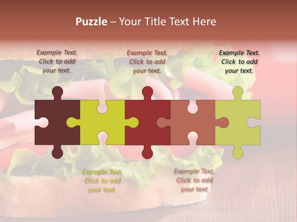 Green Ham Brown PowerPoint Template