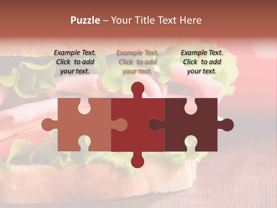 Green Ham Brown PowerPoint Template