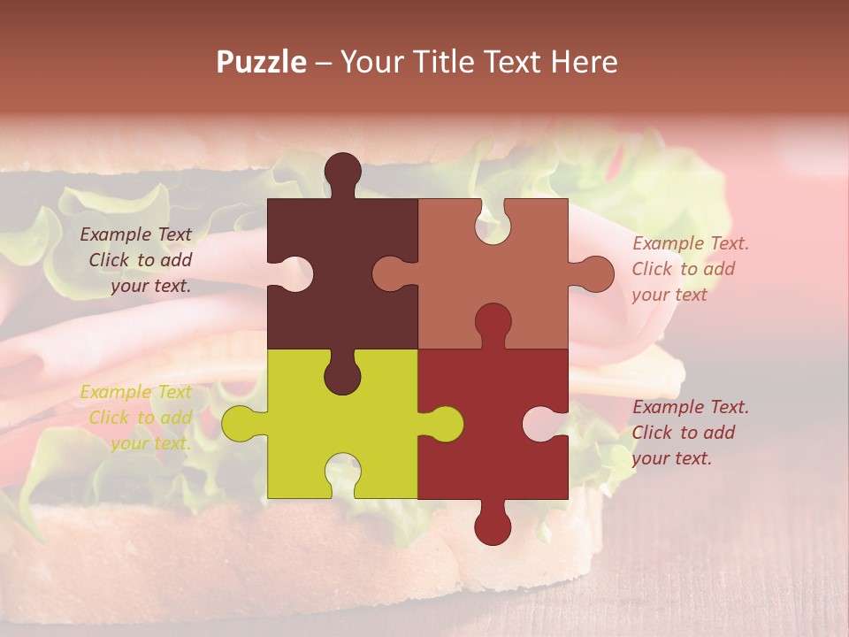 Green Ham Brown PowerPoint Template