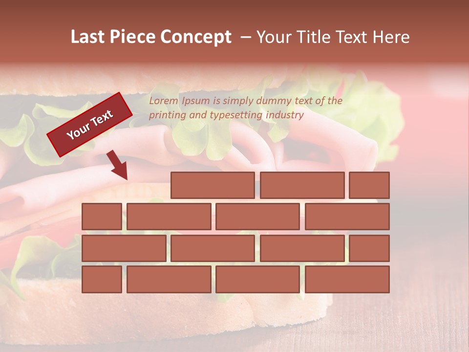 Green Ham Brown PowerPoint Template