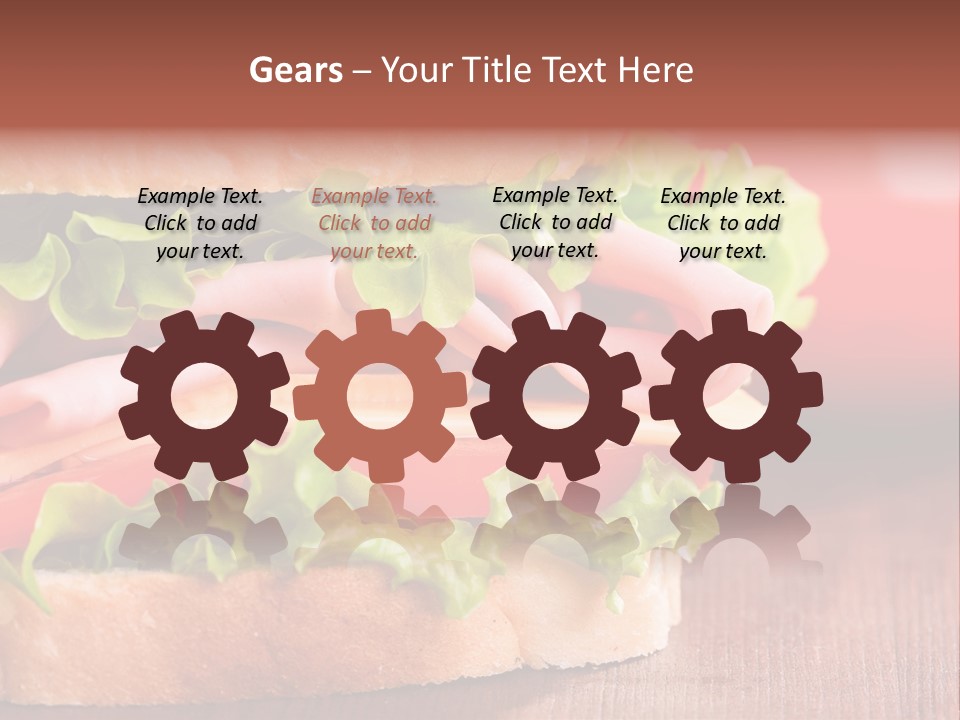 Green Ham Brown PowerPoint Template