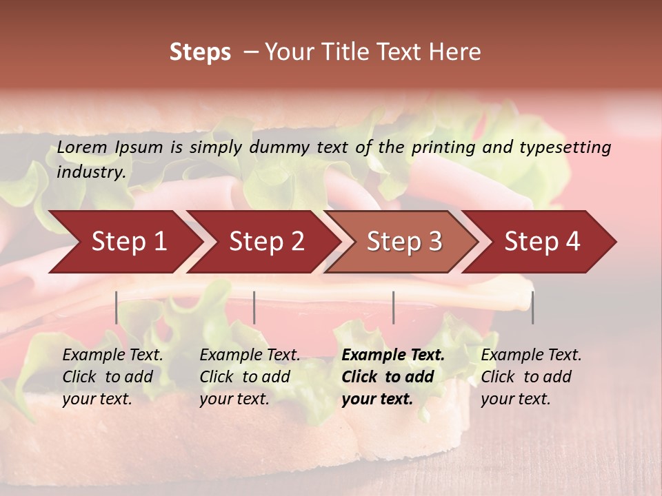 Green Ham Brown PowerPoint Template