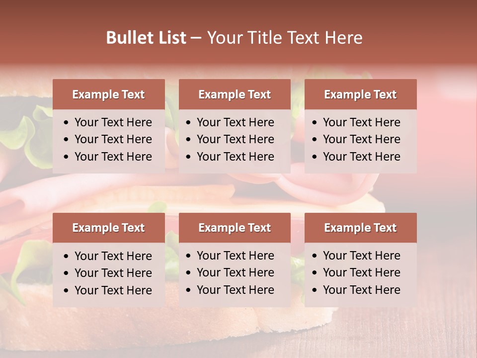 Green Ham Brown PowerPoint Template