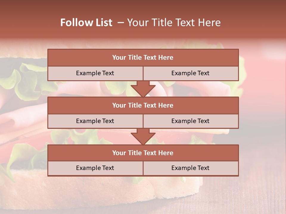 Green Ham Brown PowerPoint Template