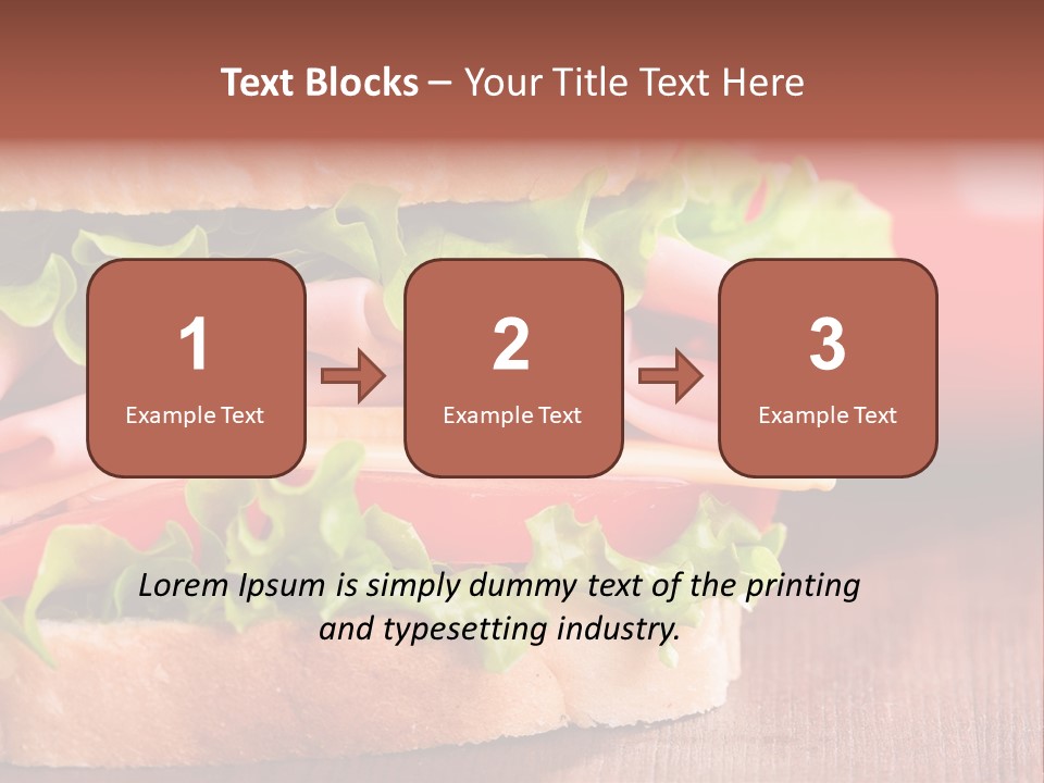 Green Ham Brown PowerPoint Template