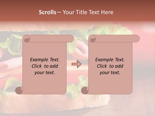 Green Ham Brown PowerPoint Template