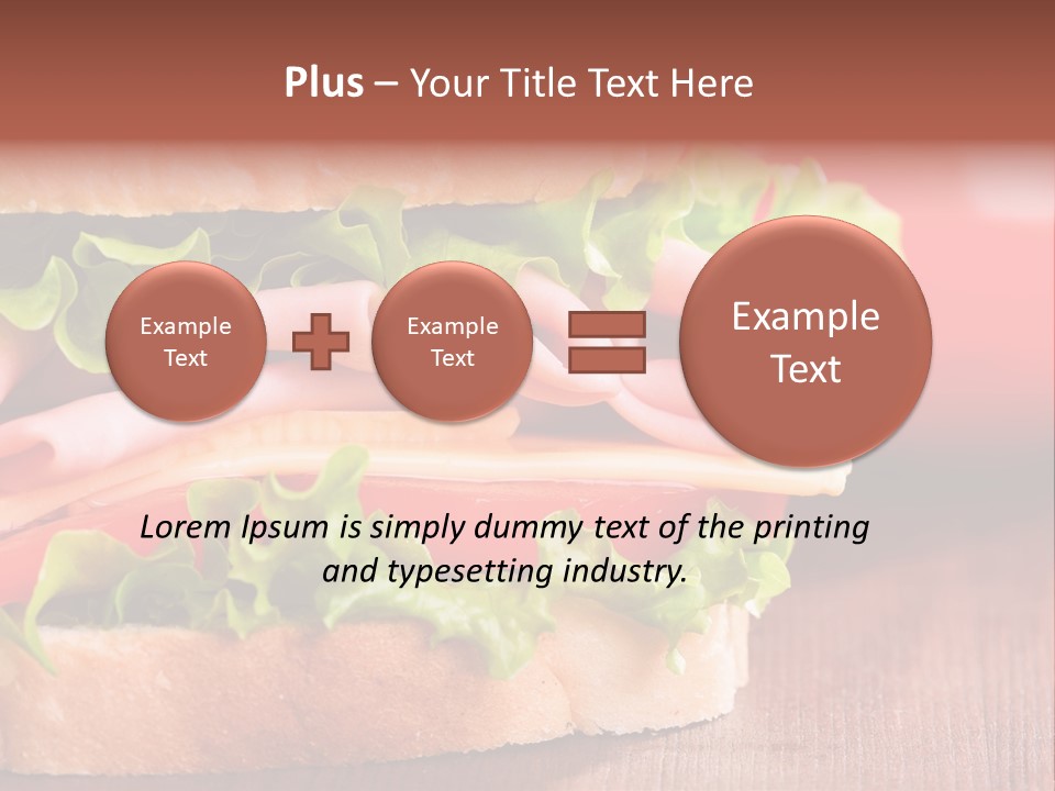 Green Ham Brown PowerPoint Template