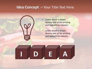 Green Ham Brown PowerPoint Template