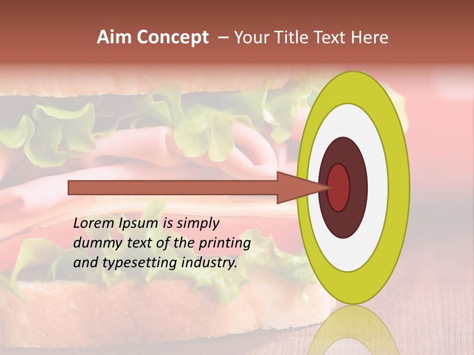 Green Ham Brown PowerPoint Template