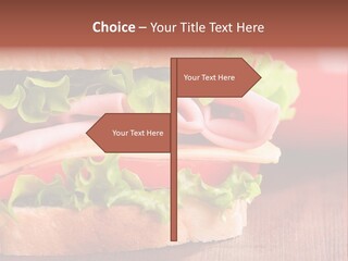 Green Ham Brown PowerPoint Template