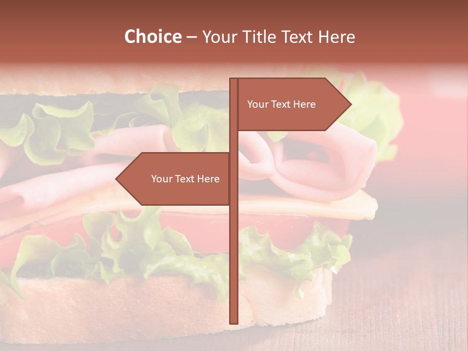 Green Ham Brown PowerPoint Template