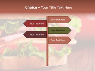 Green Ham Brown PowerPoint Template