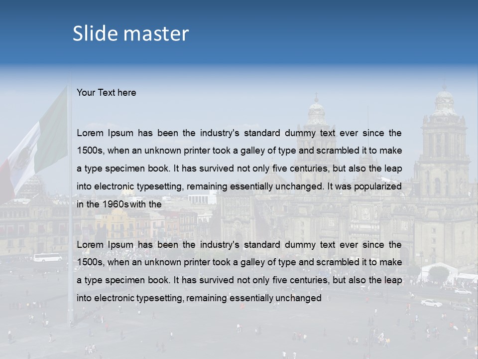 Daily Palace Attraction PowerPoint Template